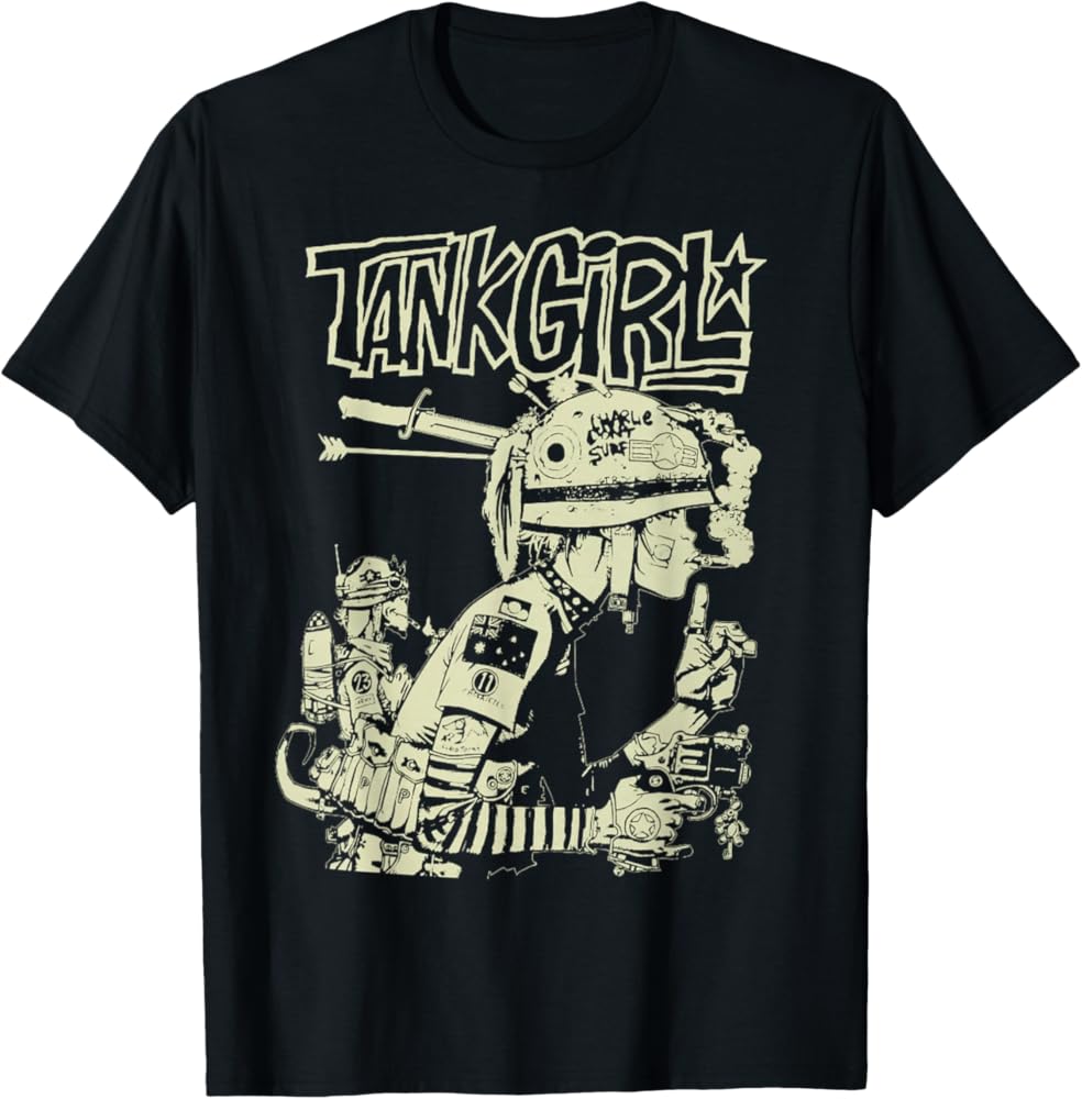 Amazon.com: Tank Girl T-Shirt : Clothing, Shoes & Jewelry